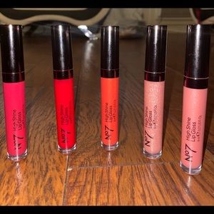 No7 five pack high shine lipgloss